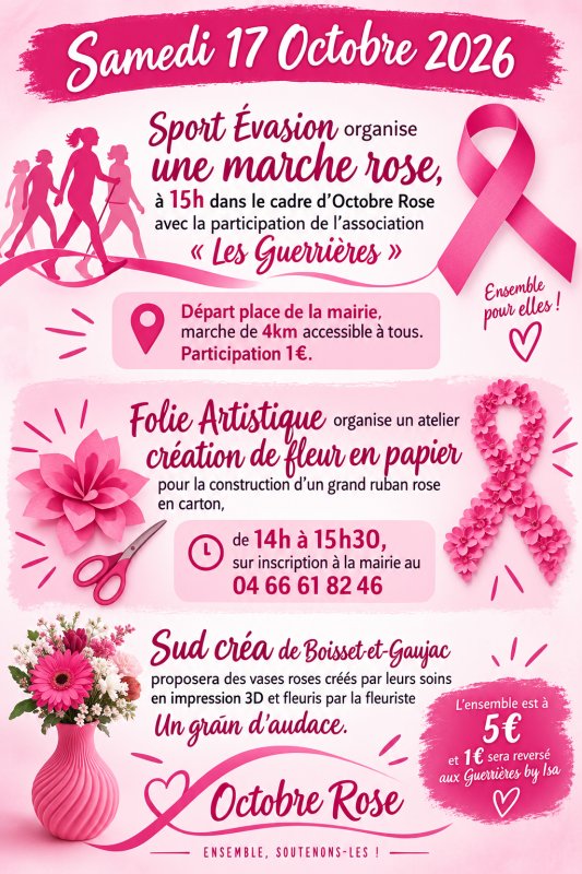 💗Tous ensemble pour Octobre rose