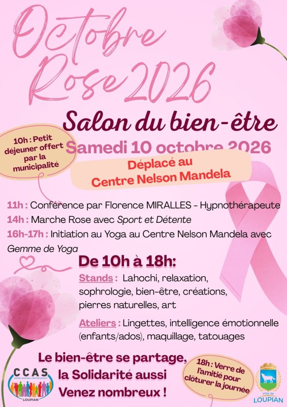 ℹ️ SALON DU BIEN-&Ecirc;TRE - CHANGEMENT DE LIEU