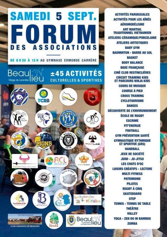 📣 RAPPEL &ndash; FORUM DES ASSOCIATIONS