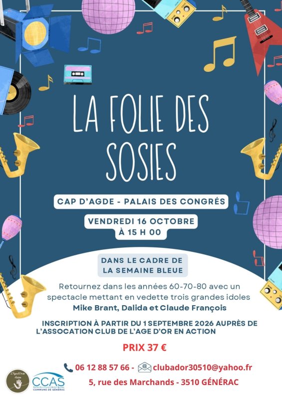 📢📢 [ 𝗜𝗡𝗙𝗢𝗥𝗠𝗔𝗧𝗜𝗢𝗡  - 𝗦𝗘𝗠𝗔𝗜𝗡𝗘 𝗕𝗟𝗘𝗨𝗘 ] - 𝗟𝗔 𝗙𝗢𝗟𝗜𝗘 𝗗𝗘𝗦 𝗦𝗢𝗦𝗜𝗘𝗦