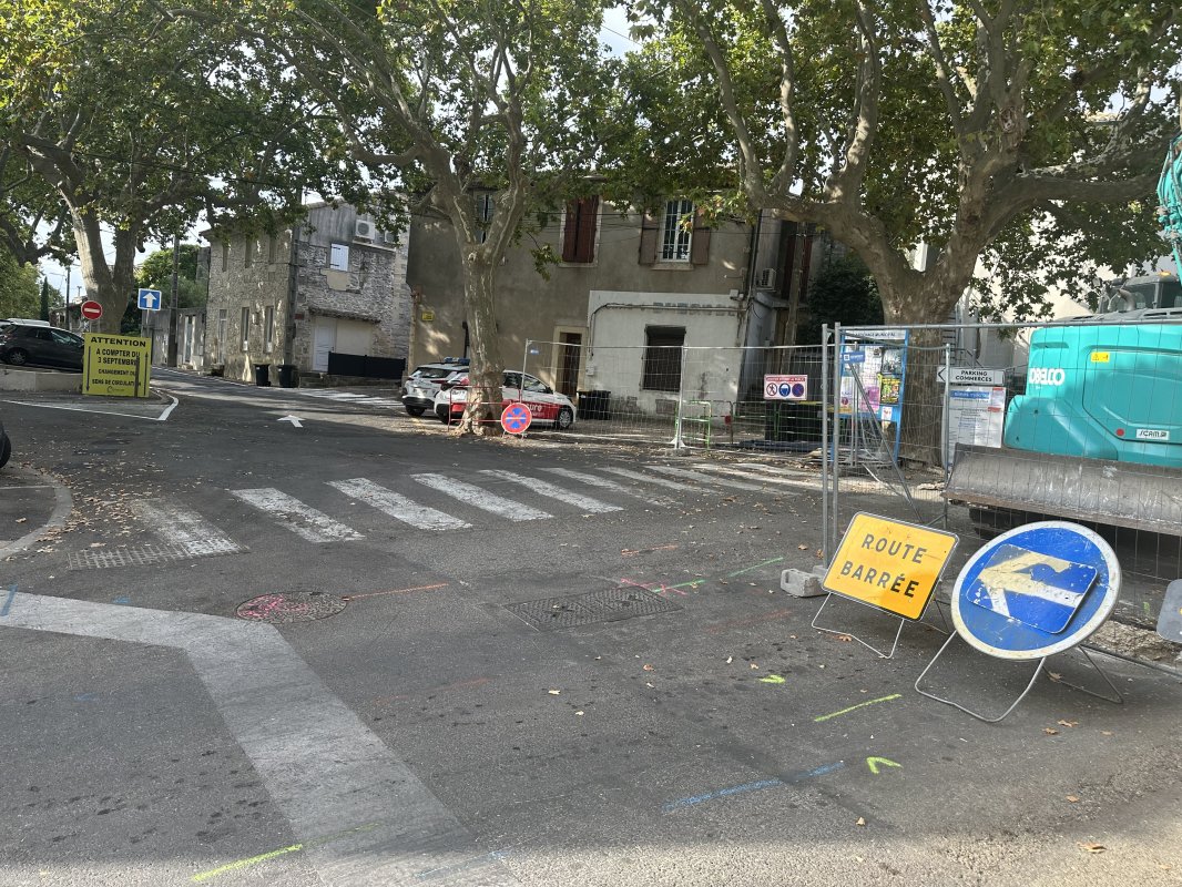 [INFO TRAVAUX DU 8 SEPTEMBRE]