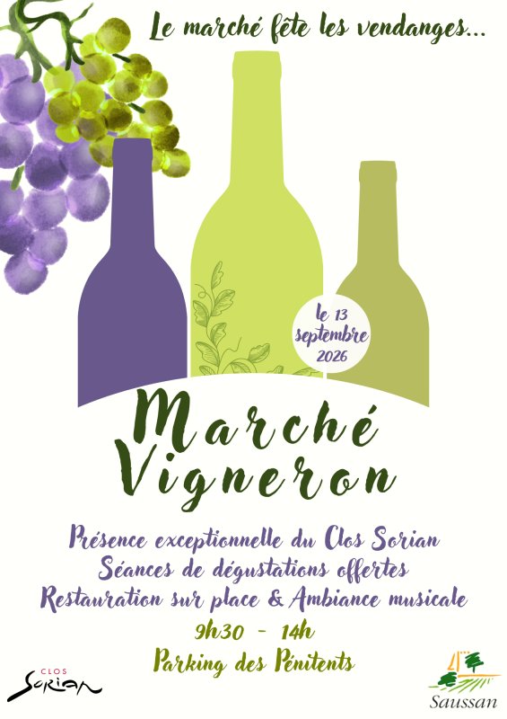 March&eacute; vigneron - f&ecirc;te des vendanges