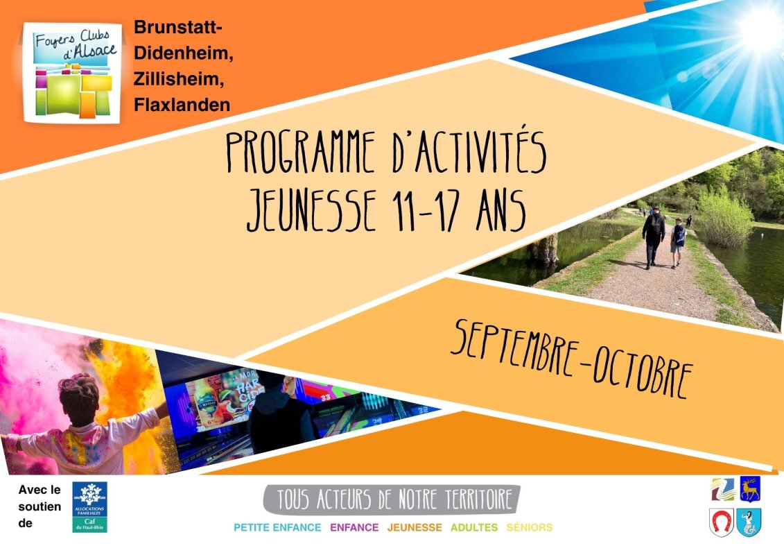 Programme d'activit&eacute; Septembre / Octobre 2026
