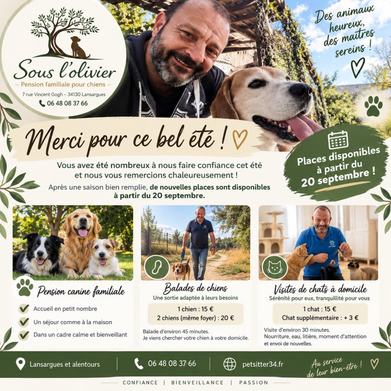 PENSION CANINE