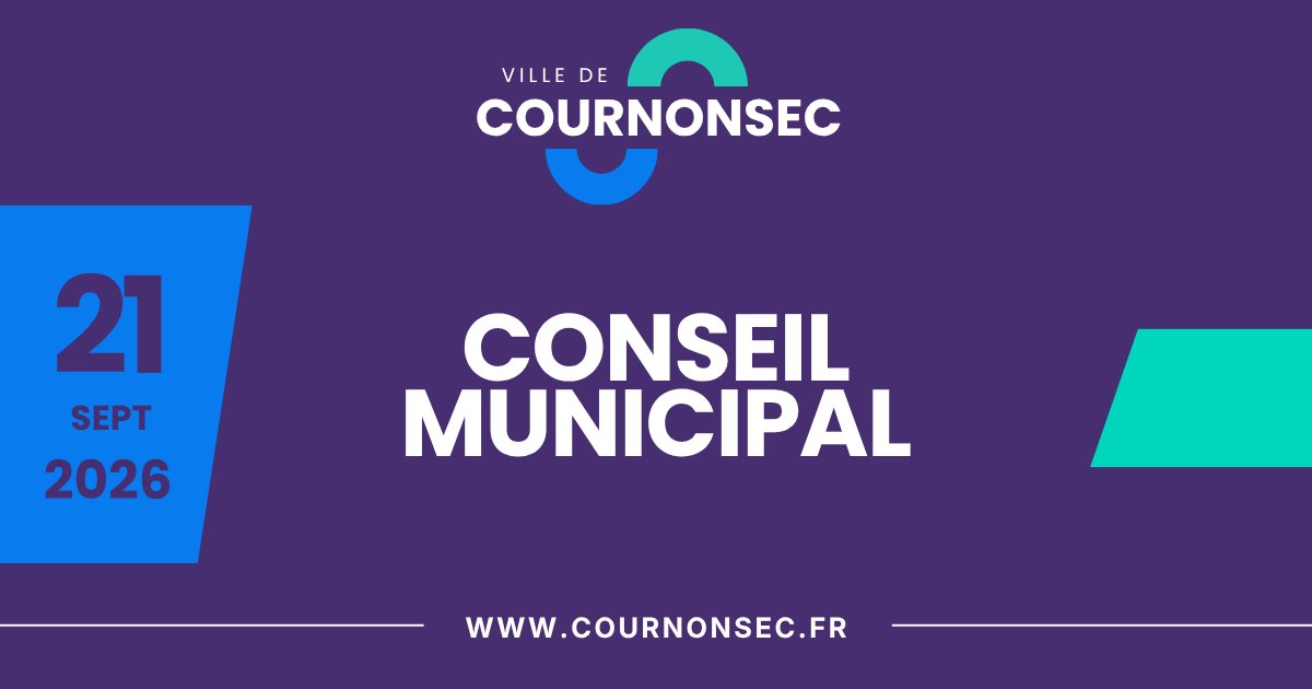 Conseil municipal - 21 septembre &agrave; 18h30