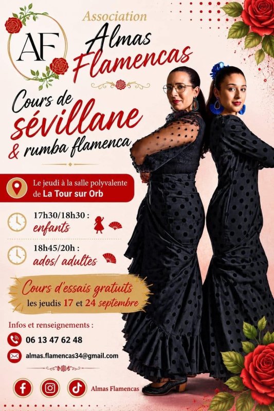 Cours de Danse Almas Flamencas