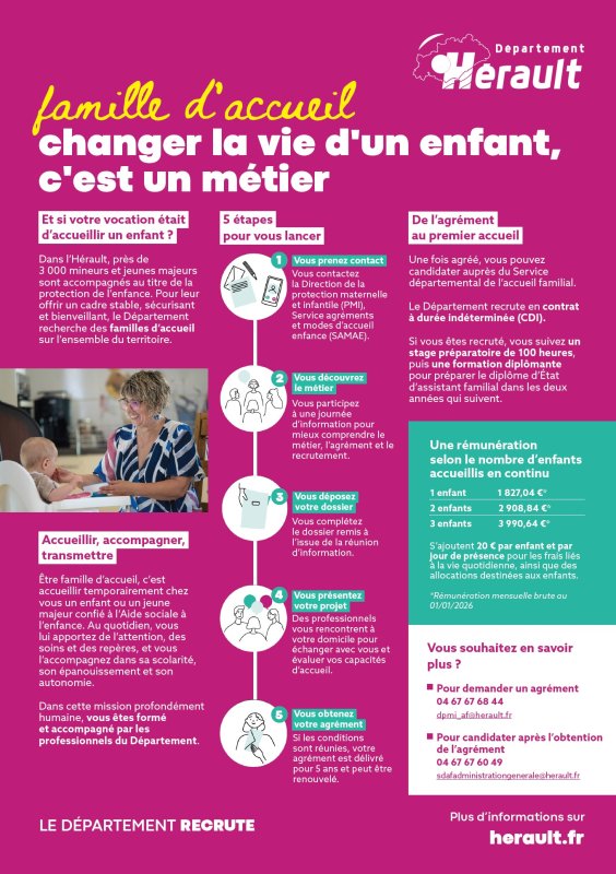 Le d&eacute;partement recrute