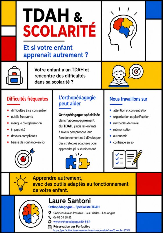 TDAH et SCOLARIT&Eacute;