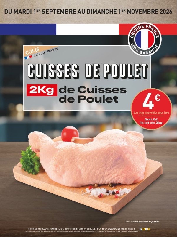 Les Colis de viandes sont de retour !