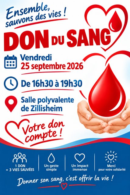 DON DU SANG - 25 SEPTEMBRE