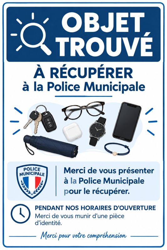 Objets trouv&eacute;s