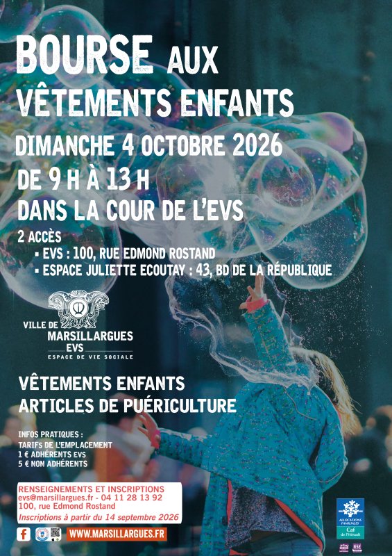 👕🧸 BOURSE AUX V&Ecirc;TEMENTS ENFANTS & ARTICLES DE PU&Eacute;RICULTURE