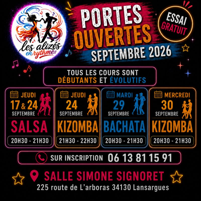 PORTES OUVERTES : NOUVELLE DATE !