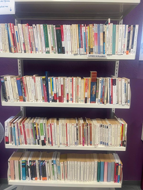 📚 Besoin d&rsquo;un livre demand&eacute; par l&rsquo;&eacute;cole ? Pensez &agrave; la biblioth&egrave;que !