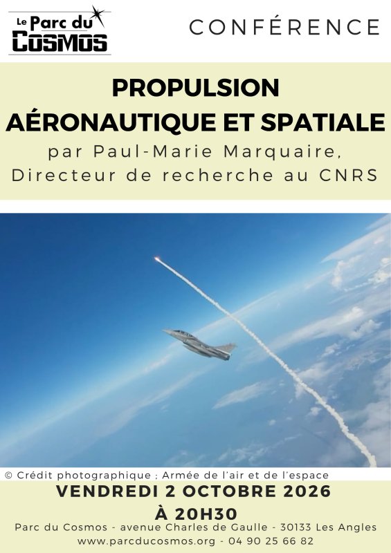 Conf&eacute;rence - Propulsion a&eacute;ronautique et spatiale