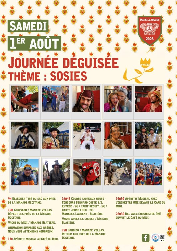 🎉 F&Ecirc;TE VOTIVE 2026 - Journ&eacute;e d&eacute;guis&eacute;e / Th&egrave;me : les sosies - Jour 8