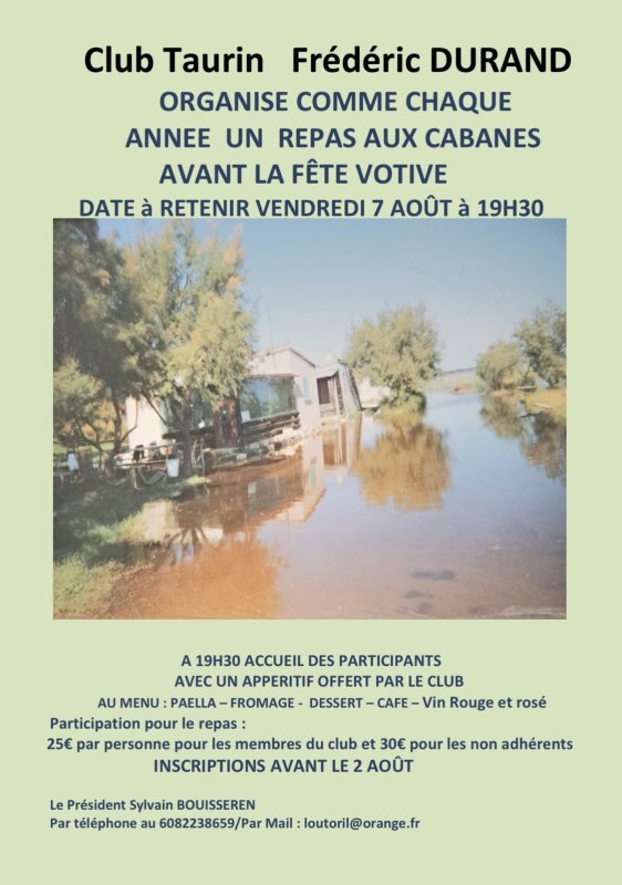 CLUB TAURIN F. DURAND