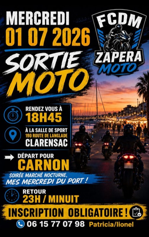 FCDM MOTO ZAPERA