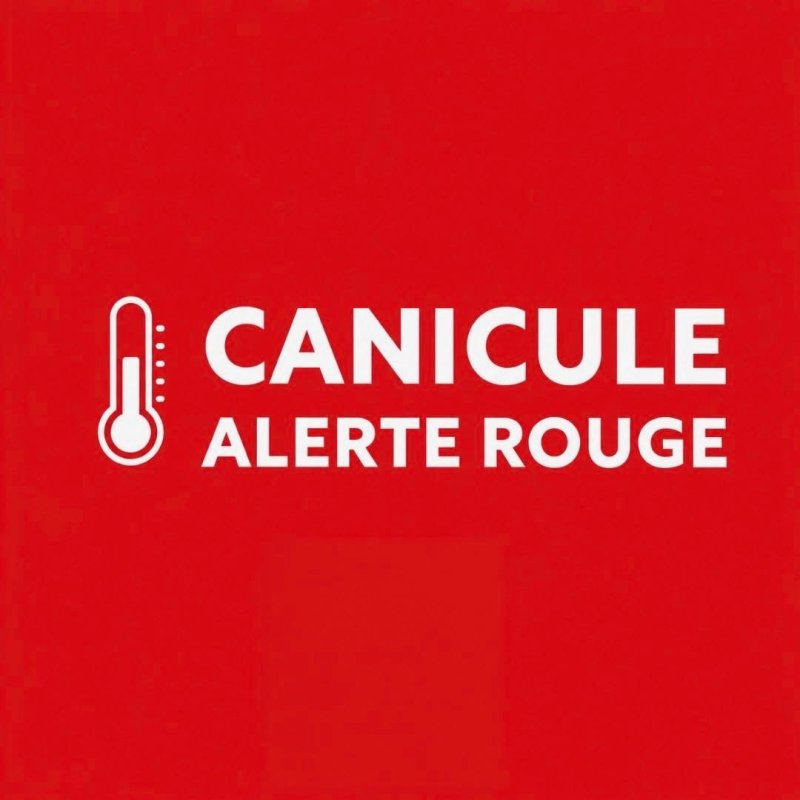 Alerte rouge canicule