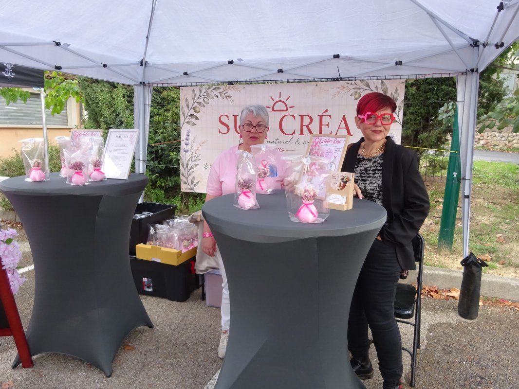 Octobre Rose : une belle mobilisation solidaire &agrave; Boisset-et-Gaujac et un record de dons