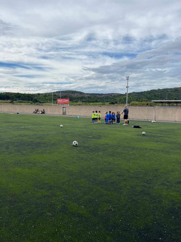 Les U5, U6 et U7 du FC Domitia pr&ecirc;ts pour la nouvelle saison 2026/2027