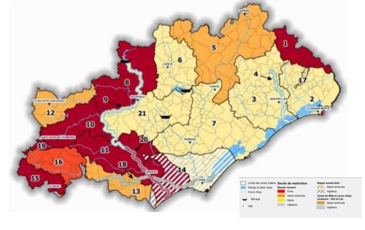 Point s&egrave;cheresse du 08 septembre 2026