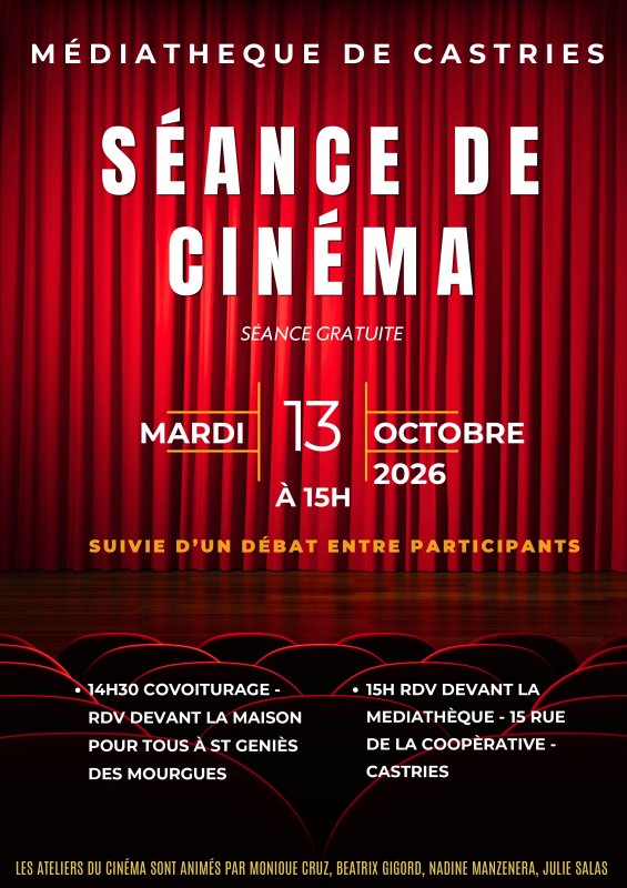 &Eacute;v&egrave;nement : CINEMA MEDIATHEQUE