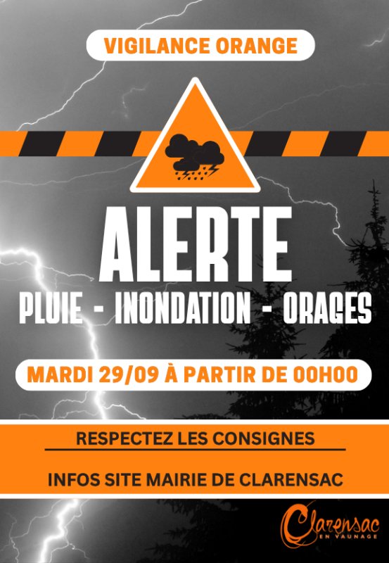 [ALERTE M&Eacute;T&Eacute;O ORANGE]