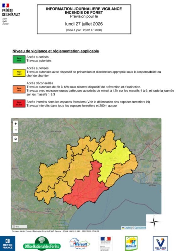 Massif de la Gardiole : acc&egrave;s interdit