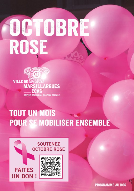 🎀 OCTOBRE ROSE 2026 | MARSILLARGUES SE MOBILISE ! 🎀