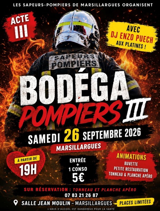🔥 BOD&Eacute;GA DES POMPIERS &ndash; ACTE III ! 🚒🎶