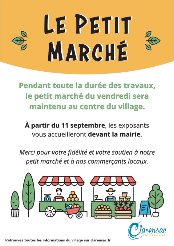 [INFOS PRATIQUES]  - PETIT MARCH&Eacute;