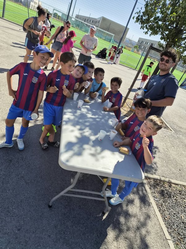 Les U8 du FC Domitia lancent leur saison avec un premier plateau amical