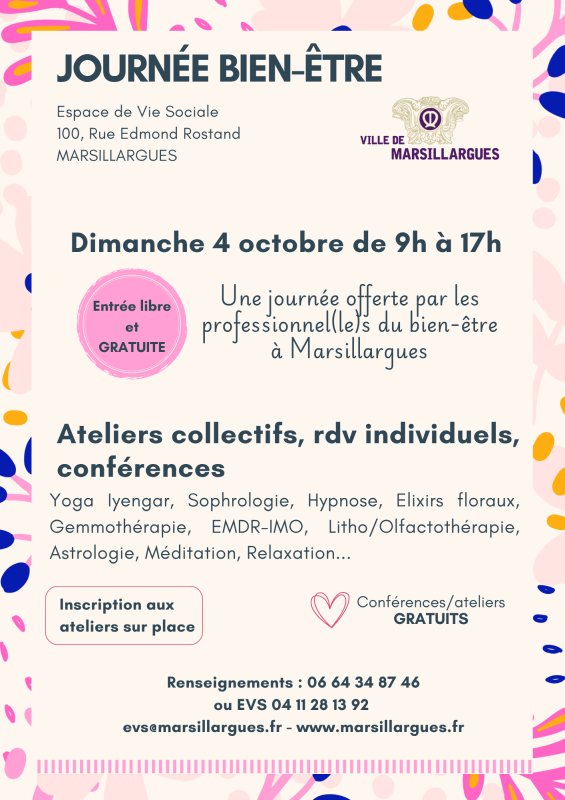 🌸 JOURN&Eacute;E BIEN-&Ecirc;TRE &Agrave; MARSILLARGUES 🌸