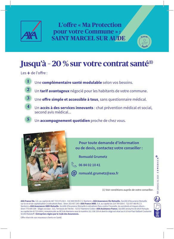 OFFRE AXA PROTECTION SANT&Eacute;.