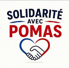 APPEL AUX DONS. SOLIDARIT&Eacute; AVEC POMAS. URNE EN MAIRIE.