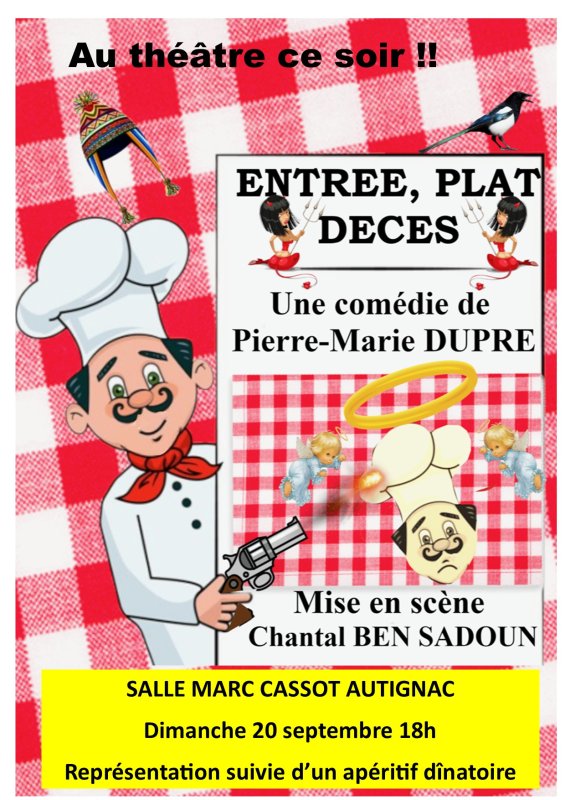 AU THEATRE CE SOIR  !