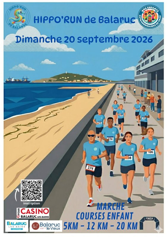 Course Hippo'run de Balaruc : c'est le moment de s'