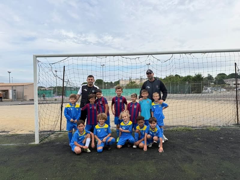 Les U7 et les U8 du FC Domitia se retrouvent pour un entra&icirc;nement