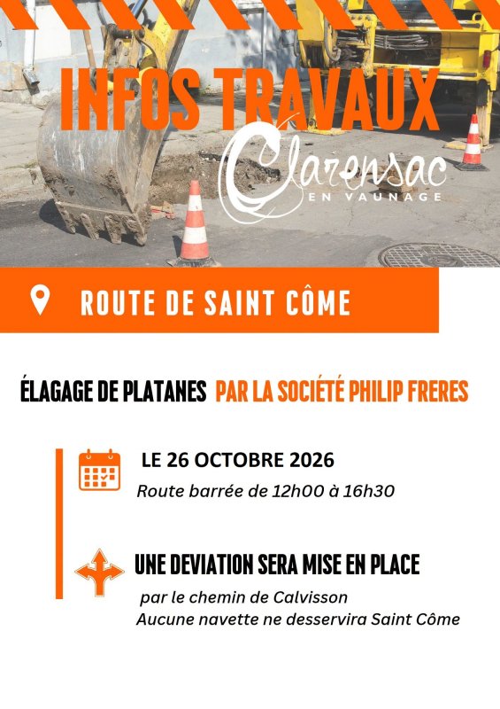 [INFOS TRAVAUX]