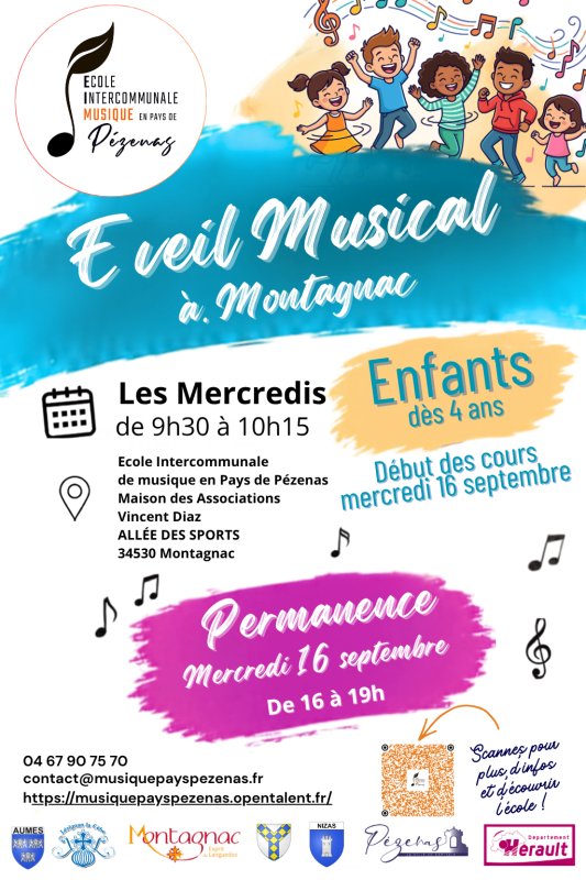 🎶&Eacute;VEIL MUSICAL &Agrave; MONTAGNAC ! 🎶