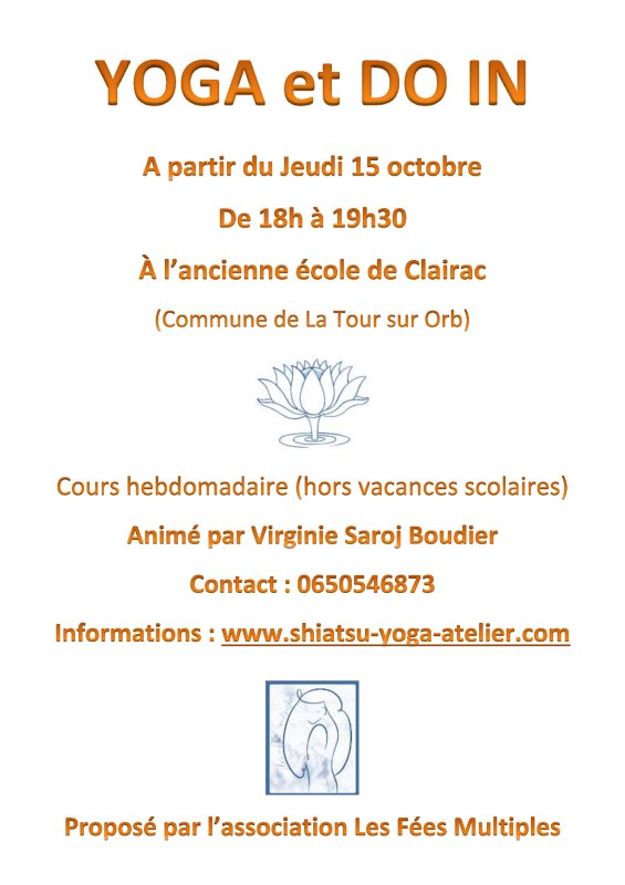 Cours de Yoga &agrave; Clairac