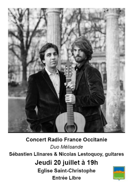 Concert Radio France le 20 juillet à 19.00h