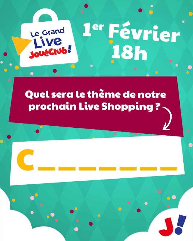 JouéClub - Live Shopping
