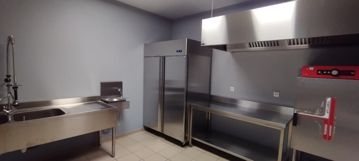 🍽 Cuisine traiteur à la salle polyvalente