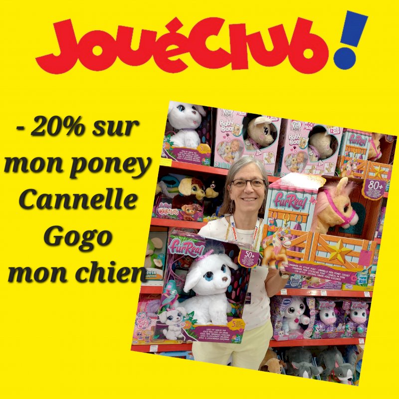 JouéClub - Promo Furreal