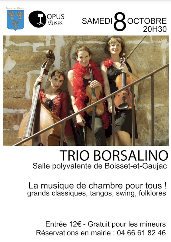 Concert Trio Borsalino