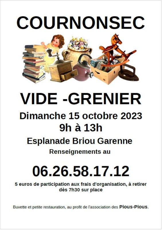 Vide Grenier d'Automne