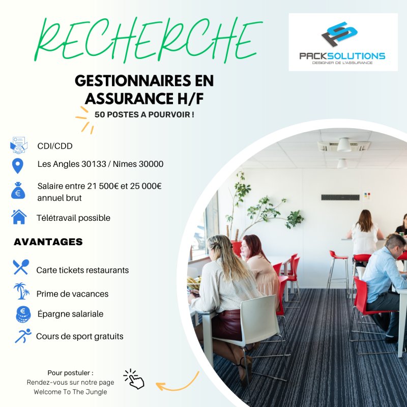 PACK Solutions RECRUTE !
