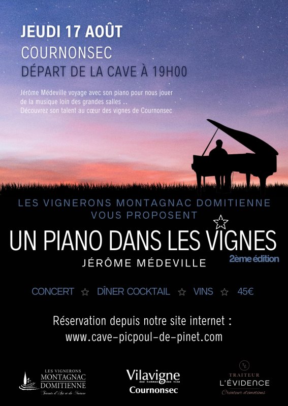 Un Piano dans les Vignes, 2ème édition !